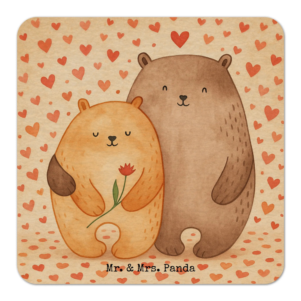 Bierdeckel Bären Liebe Design Gastgeschenk Hochzeit, Tischdeko, Bierdeckel, Liebe, Partner, Freund, Freundin, Ehemann, Ehefrau, Heiraten, Verlobung, Heiratsantrag, Liebesgeschenk, Jahrestag, Hocheitstag, Geschenk Freund, Geschenk Freundin, Liebesbeweis, Bär, Geschenk Hochzeit, Verheiratet, Bärchen, Hochzeitstag, Bären, Verlobt, Verliebt