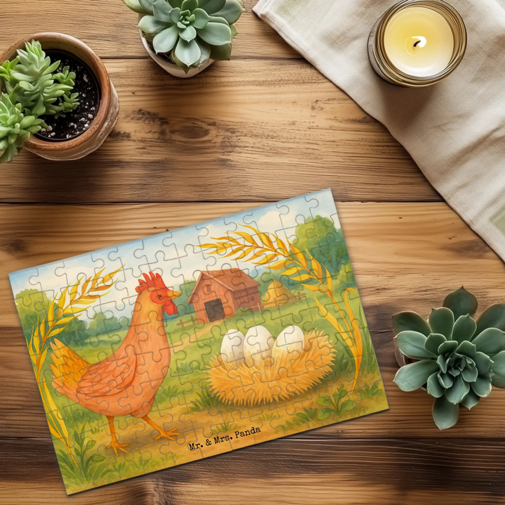 Puzzle Huhn Stolz Design Puzzle, Bauernhof, Hoftiere, Landwirt, Landwirtin, Schwangerschaft, Eier, Henne, Hof, Magie, Motivation, Hahn, Landleben, Geburt, Hühner, Spruch
