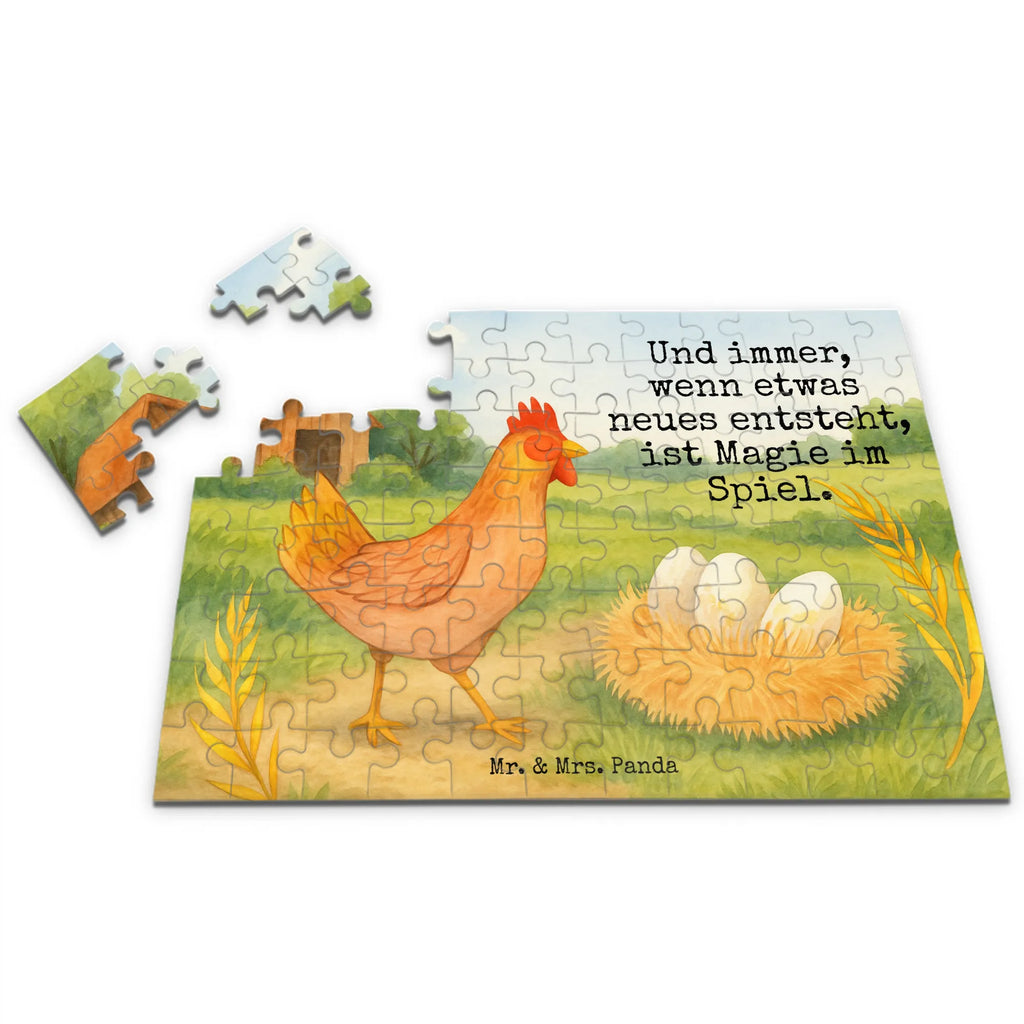 Puzzle Huhn Stolz Design Puzzle, Bauernhof, Hoftiere, Landwirt, Landwirtin, Schwangerschaft, Eier, Henne, Hof, Magie, Motivation, Hahn, Landleben, Geburt, Hühner, Spruch