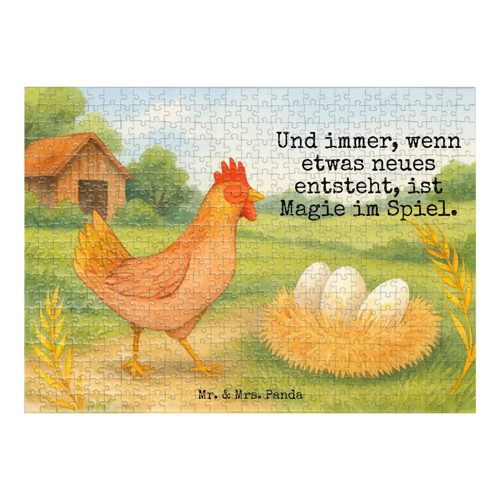 Puzzle Huhn Stolz Design Puzzle, Bauernhof, Hoftiere, Landwirt, Landwirtin, Schwangerschaft, Eier, Henne, Hof, Magie, Motivation, Hahn, Landleben, Geburt, Hühner, Spruch