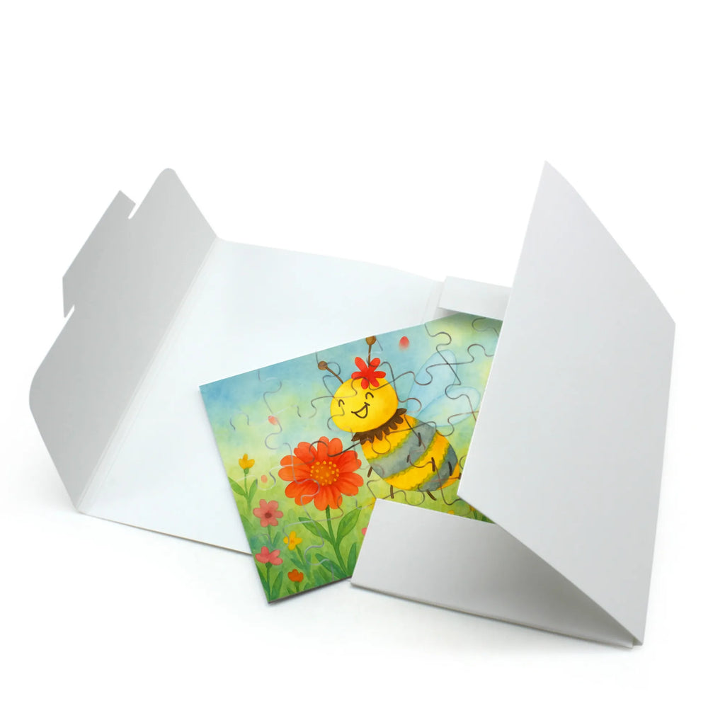 Puzzle bee flower Design Puzzle, Biene, Wespe, Hummel