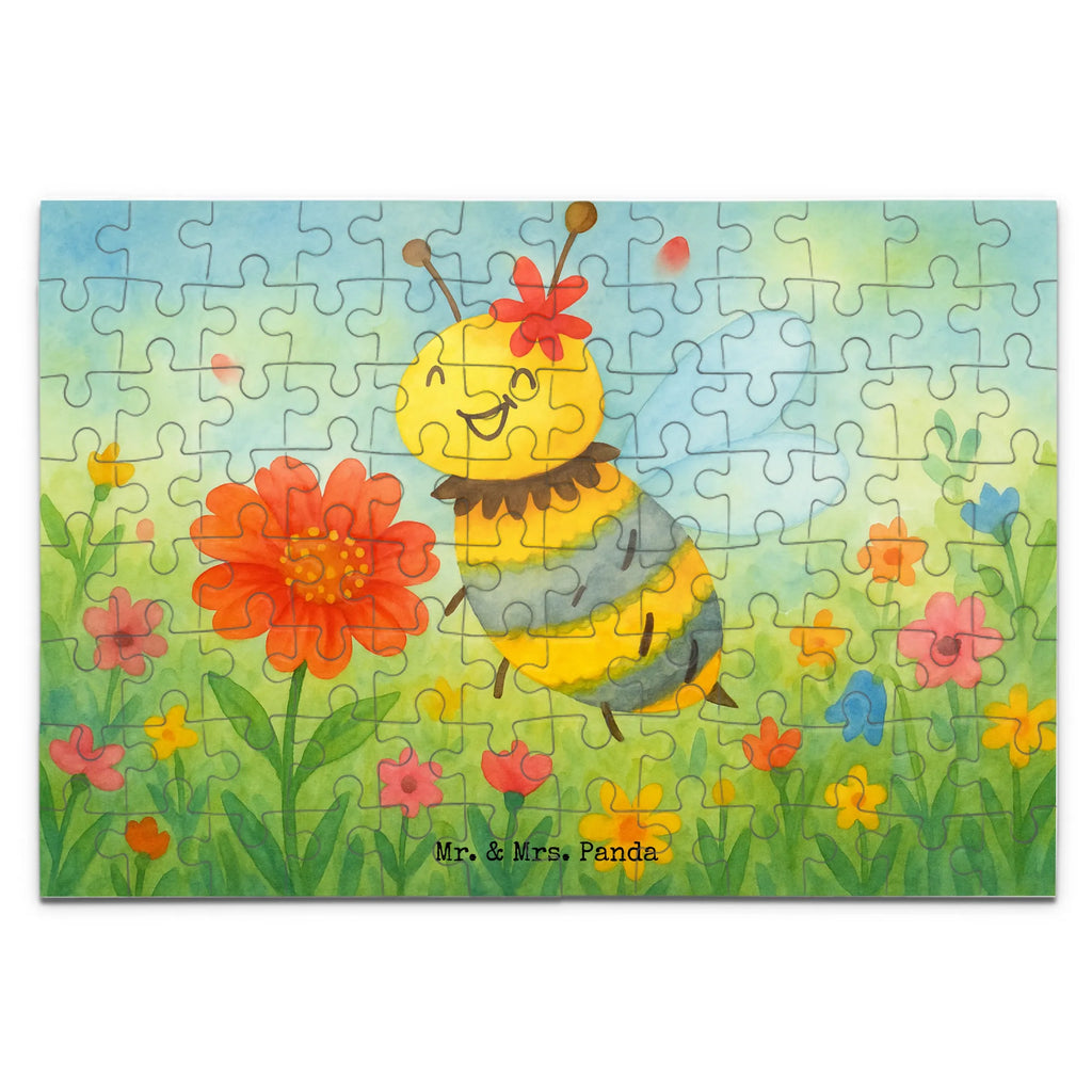 Puzzle bee flower Design Puzzle, Biene, Wespe, Hummel