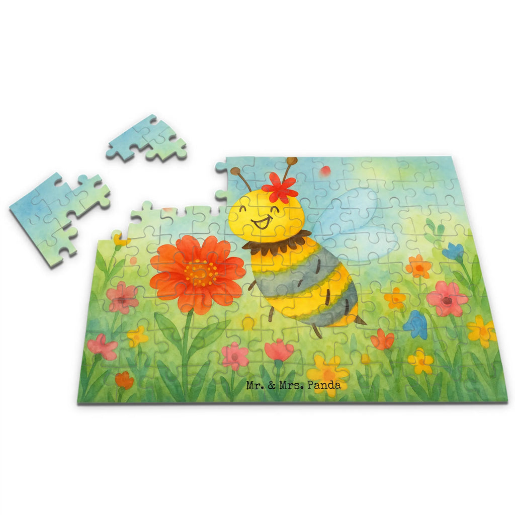 Puzzle bee flower Design Puzzle, Biene, Wespe, Hummel