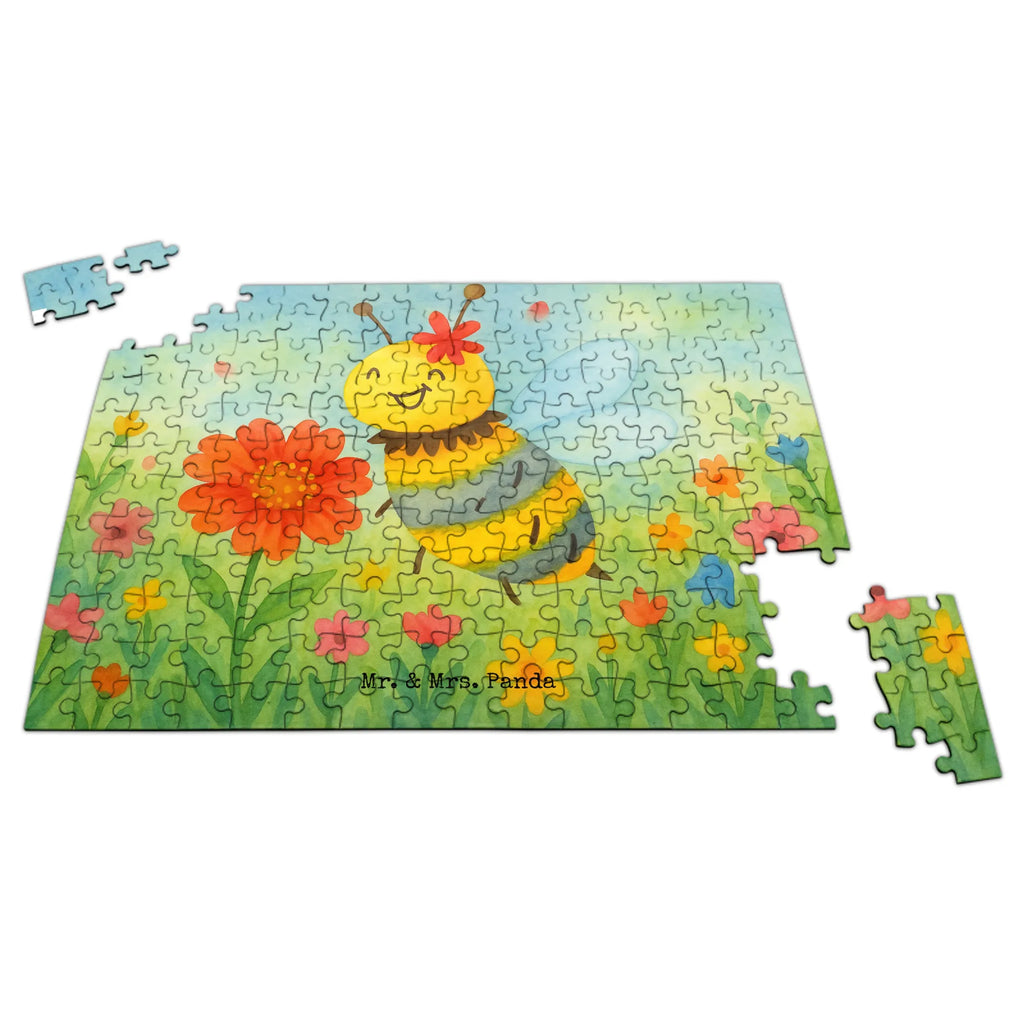 Puzzle bee flower Design Puzzle, Biene, Wespe, Hummel