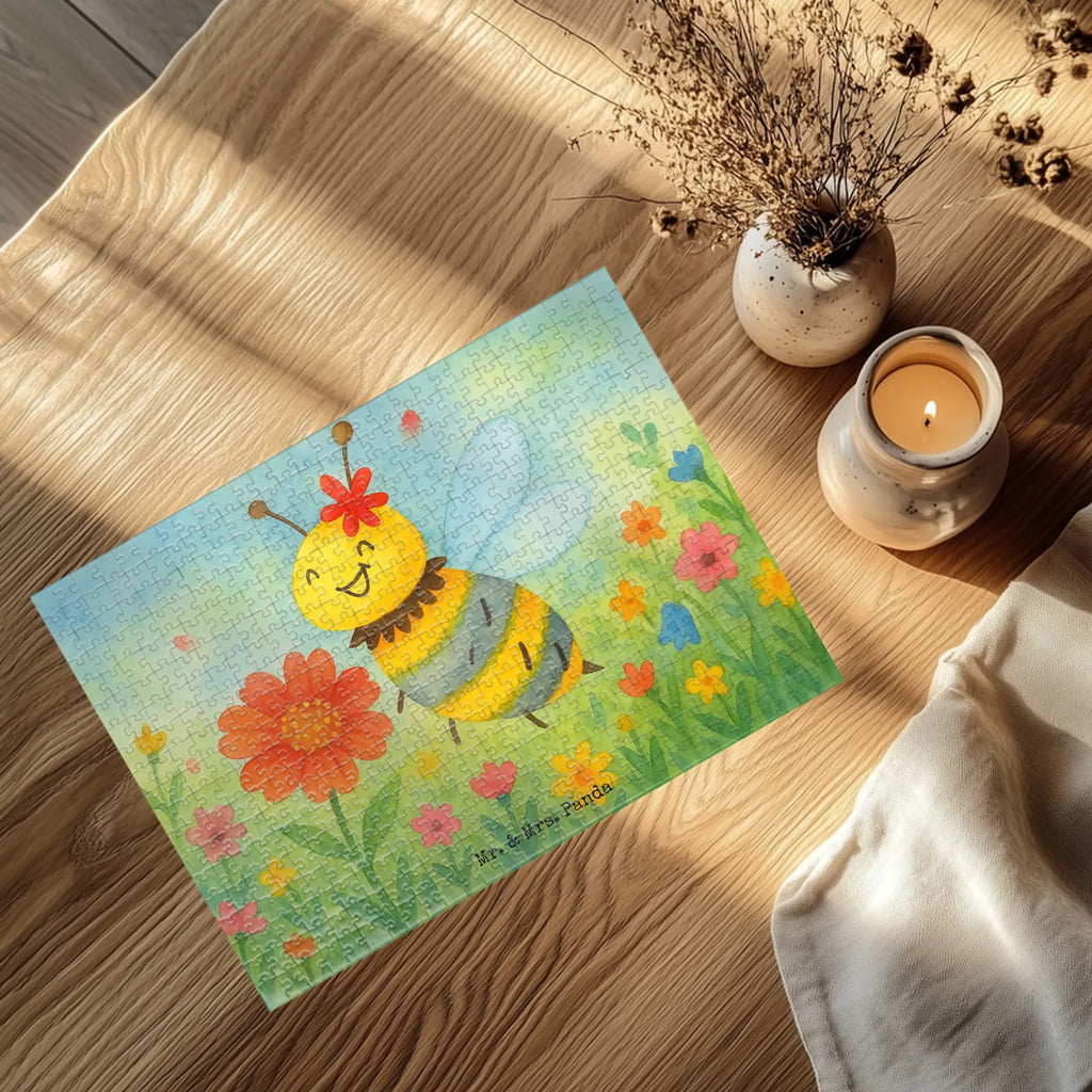 Puzzle bee flower Design Puzzle, Biene, Wespe, Hummel