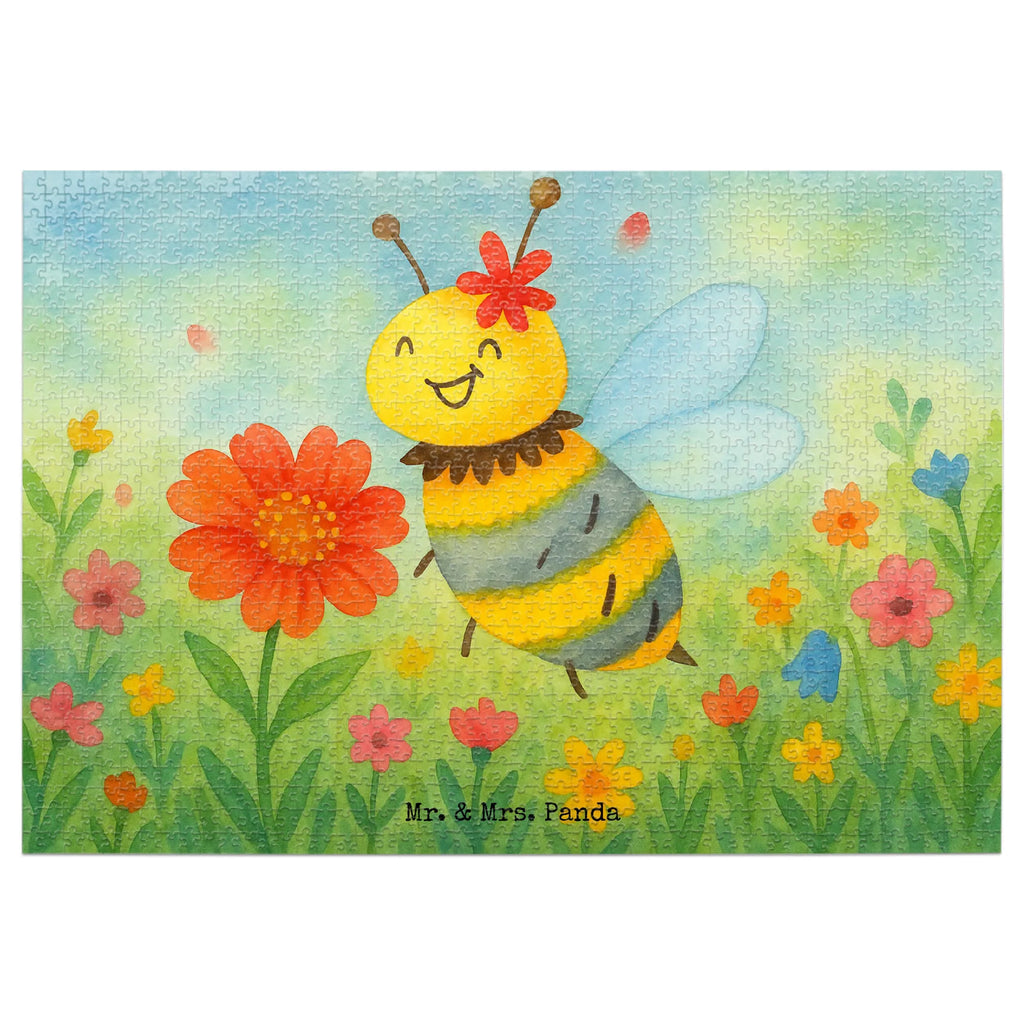 Puzzle bee flower Design Puzzle, Biene, Wespe, Hummel