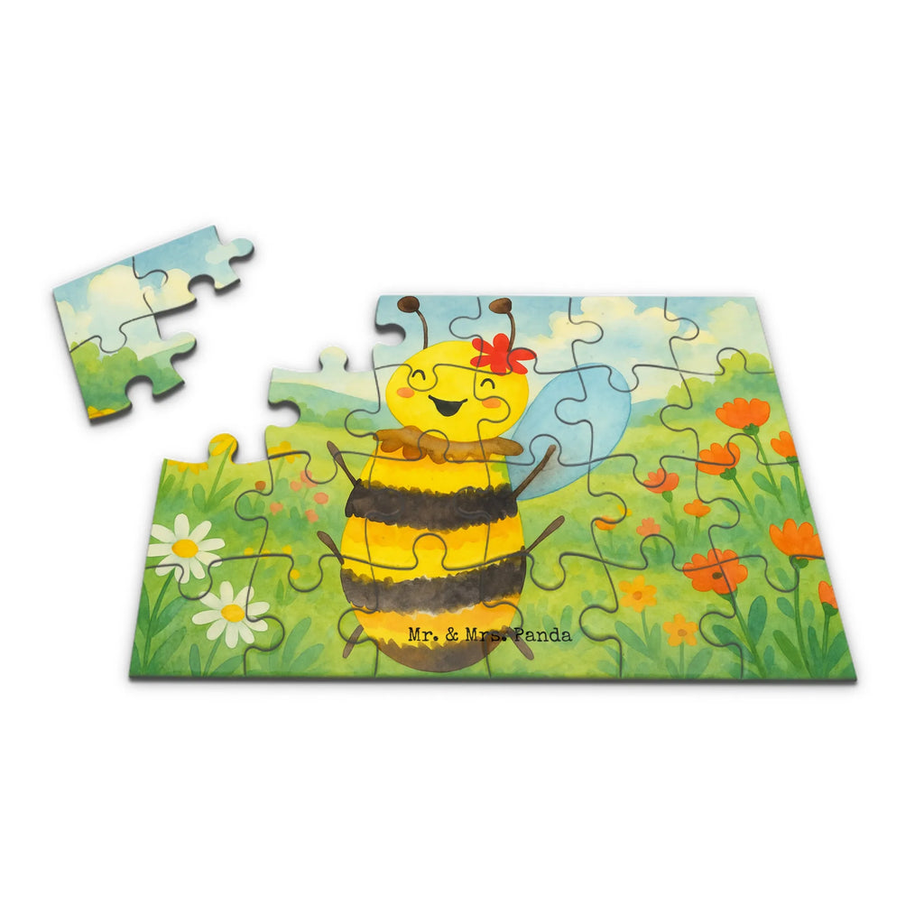 Puzzle bee happy Design Puzzle, Biene, Wespe, Hummel