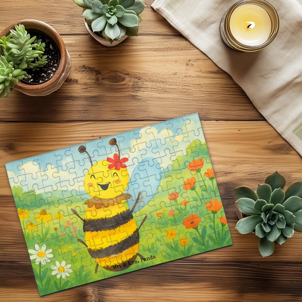 Puzzle bee happy Design Puzzle, Biene, Wespe, Hummel