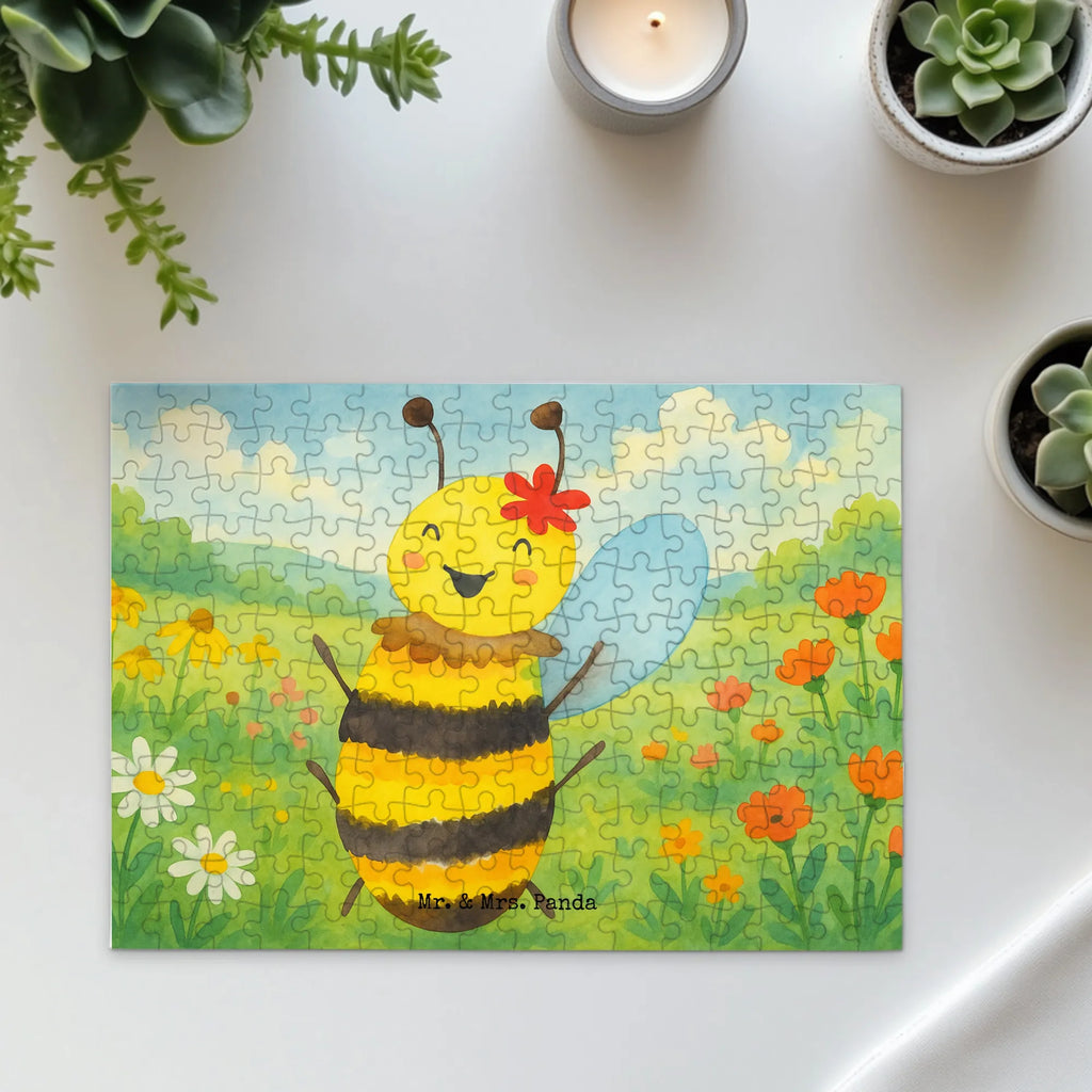 Puzzle bee happy Design Puzzle, Biene, Wespe, Hummel