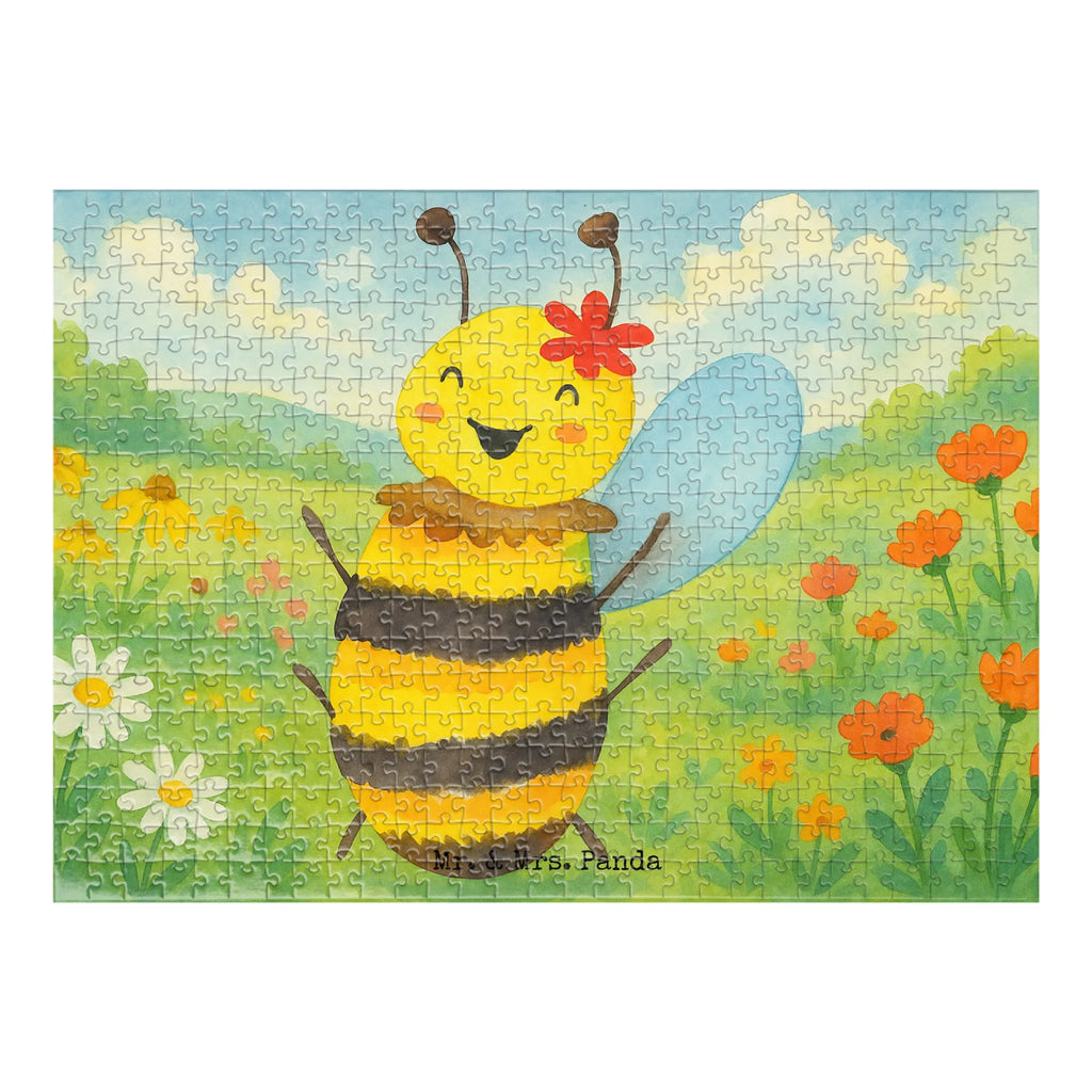 Puzzle bee happy Design Puzzle, Biene, Wespe, Hummel