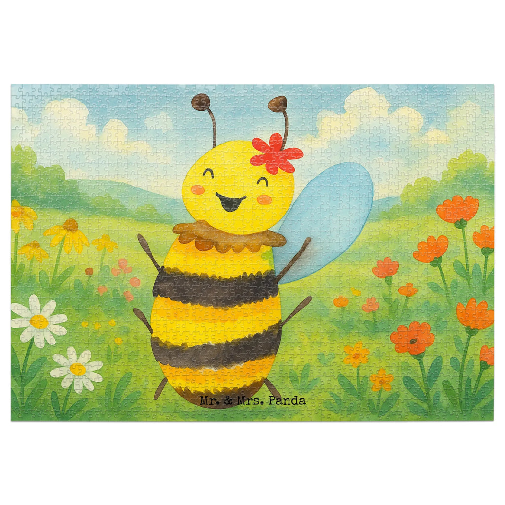 Puzzle bee happy Design Puzzle, Biene, Wespe, Hummel