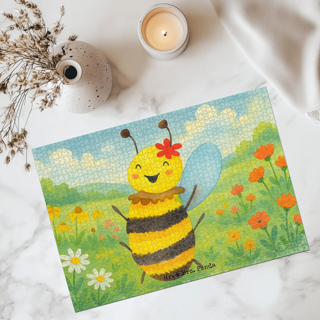 Puzzle bee happy Design Puzzle, Biene, Wespe, Hummel