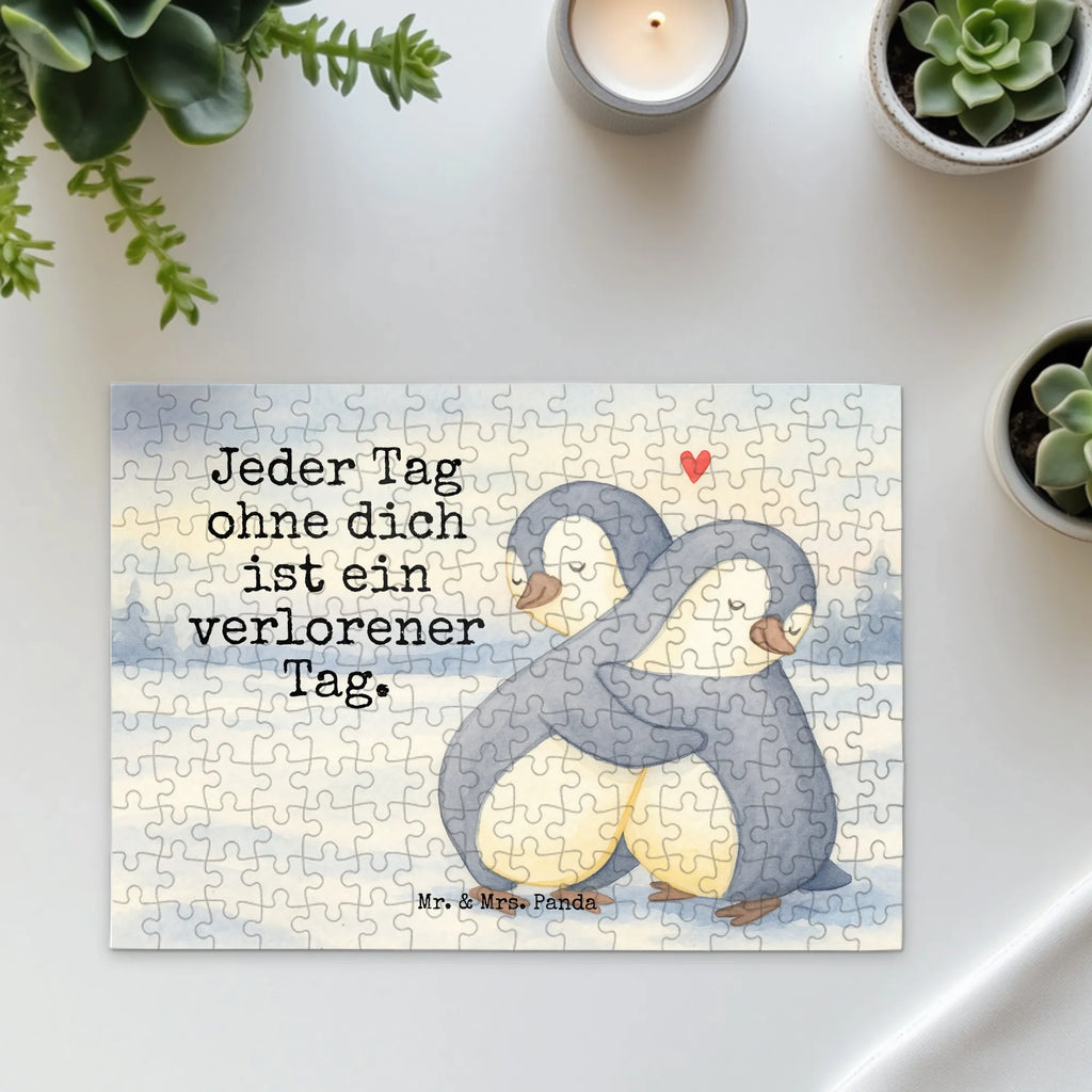 Puzzle Pingwiny Przytulanie Design Puzzle, Liebe, Partner, Freund, Freundin, Ehemann, Ehefrau, Heiraten, Verlobung, Heiratsantrag, Liebesgeschenk, Jahrestag, Hocheitstag, Valentinstag, Geschenk für Frauen, Hochzeitstag, Mitbringsel, Geschenk für Freundin, Geschenk für Partner, Liebesbeweis, für Männer, für Ehemann