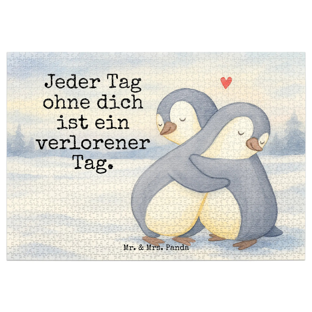 Puzzle Pingwiny Przytulanie Design Puzzle, Liebe, Partner, Freund, Freundin, Ehemann, Ehefrau, Heiraten, Verlobung, Heiratsantrag, Liebesgeschenk, Jahrestag, Hocheitstag, Valentinstag, Geschenk für Frauen, Hochzeitstag, Mitbringsel, Geschenk für Freundin, Geschenk für Partner, Liebesbeweis, für Männer, für Ehemann