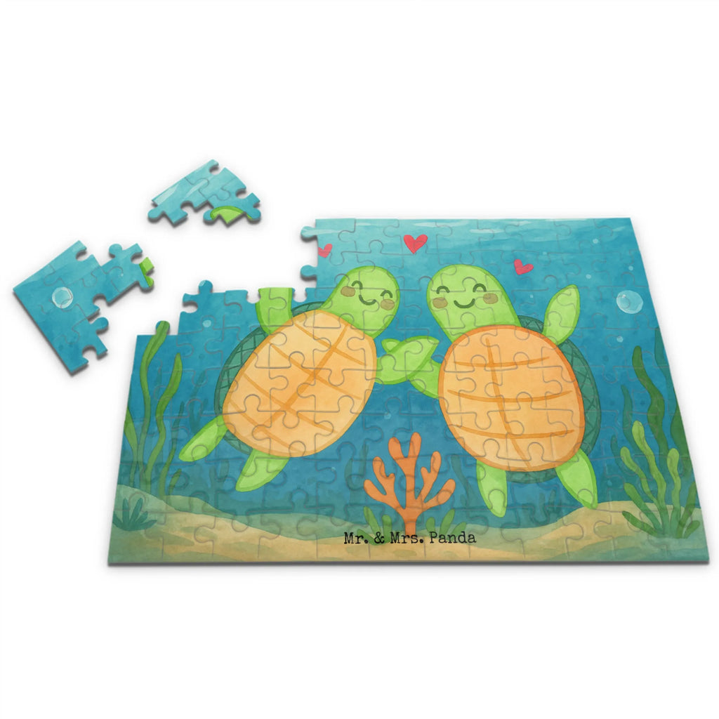 Puzzle Schildkröten Paar Design Puzzle, Liebe, Partner, Freund, Freundin, Ehemann, Ehefrau, Heiraten, Verlobung, Heiratsantrag, Liebesgeschenk, Jahrestag, Hocheitstag, für Ehemann, Geschenk für Partner, Geschenk für Frauen, für Männer, Mitbringsel, Liebesbeweis, Geschenk für Freundin, Valentinstag, Hochzeitstag