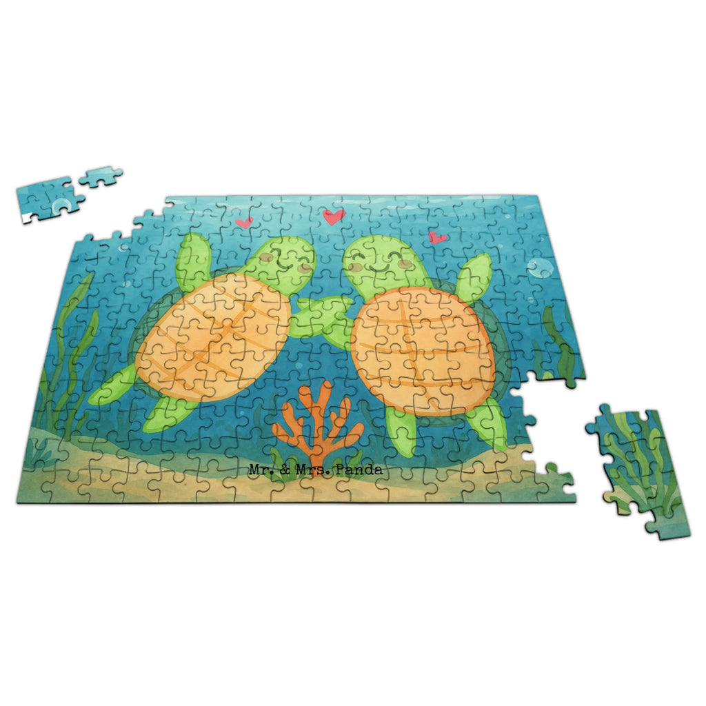 Puzzle Schildkröten Paar Design Puzzle, Liebe, Partner, Freund, Freundin, Ehemann, Ehefrau, Heiraten, Verlobung, Heiratsantrag, Liebesgeschenk, Jahrestag, Hocheitstag, für Ehemann, Geschenk für Partner, Geschenk für Frauen, für Männer, Mitbringsel, Liebesbeweis, Geschenk für Freundin, Valentinstag, Hochzeitstag