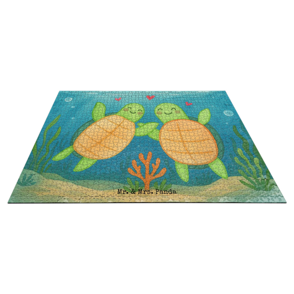 Puzzle Schildkröten Paar Design Puzzle, Liebe, Partner, Freund, Freundin, Ehemann, Ehefrau, Heiraten, Verlobung, Heiratsantrag, Liebesgeschenk, Jahrestag, Hocheitstag, für Ehemann, Geschenk für Partner, Geschenk für Frauen, für Männer, Mitbringsel, Liebesbeweis, Geschenk für Freundin, Valentinstag, Hochzeitstag