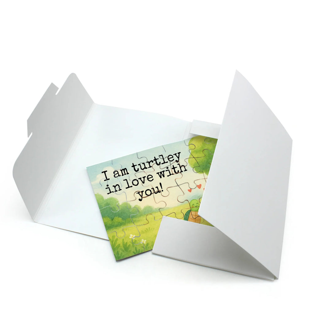 Puzzle Schildkröten Paar Design Puzzle, Liebe, Partner, Freund, Freundin, Ehemann, Ehefrau, Heiraten, Verlobung, Heiratsantrag, Liebesgeschenk, Jahrestag, Hocheitstag, für Ehemann, Geschenk für Partner, Geschenk für Frauen, für Männer, Mitbringsel, Liebesbeweis, Geschenk für Freundin, Valentinstag, Hochzeitstag