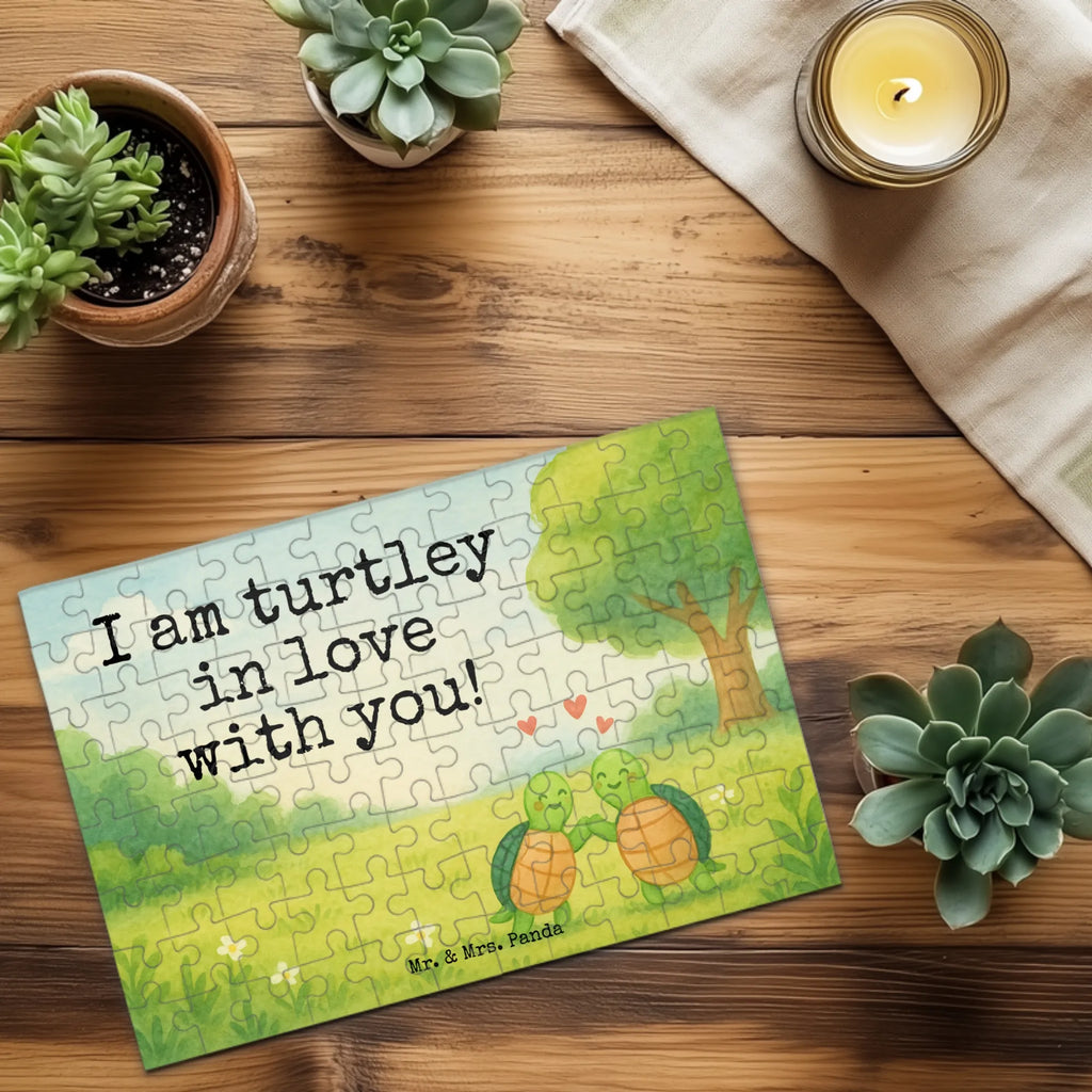 Puzzle Schildkröten Paar Design Puzzle, Liebe, Partner, Freund, Freundin, Ehemann, Ehefrau, Heiraten, Verlobung, Heiratsantrag, Liebesgeschenk, Jahrestag, Hocheitstag, für Ehemann, Geschenk für Partner, Geschenk für Frauen, für Männer, Mitbringsel, Liebesbeweis, Geschenk für Freundin, Valentinstag, Hochzeitstag