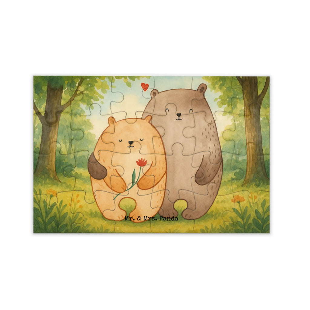 Puzzle Bären Liebe Design Puzzle, Liebe, Partner, Freund, Freundin, Ehemann, Ehefrau, Heiraten, Verlobung, Heiratsantrag, Liebesgeschenk, Jahrestag, Hocheitstag, Verlobt, Hochzeitstag, Liebesbeweis, Geschenk Freundin, Geschenk Hochzeit, Geschenk Freund, Bär, Bären, Bärchen, Verliebt, Verheiratet