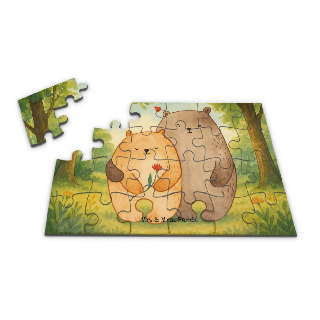 Puzzle Bären Liebe Design Puzzle, Liebe, Partner, Freund, Freundin, Ehemann, Ehefrau, Heiraten, Verlobung, Heiratsantrag, Liebesgeschenk, Jahrestag, Hocheitstag, Verlobt, Hochzeitstag, Liebesbeweis, Geschenk Freundin, Geschenk Hochzeit, Geschenk Freund, Bär, Bären, Bärchen, Verliebt, Verheiratet