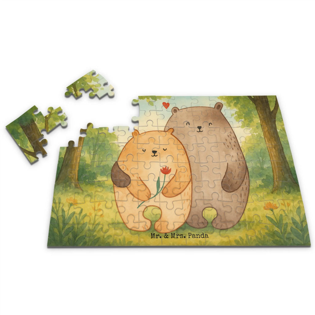 Puzzle Bären Liebe Design Puzzle, Liebe, Partner, Freund, Freundin, Ehemann, Ehefrau, Heiraten, Verlobung, Heiratsantrag, Liebesgeschenk, Jahrestag, Hocheitstag, Verlobt, Hochzeitstag, Liebesbeweis, Geschenk Freundin, Geschenk Hochzeit, Geschenk Freund, Bär, Bären, Bärchen, Verliebt, Verheiratet