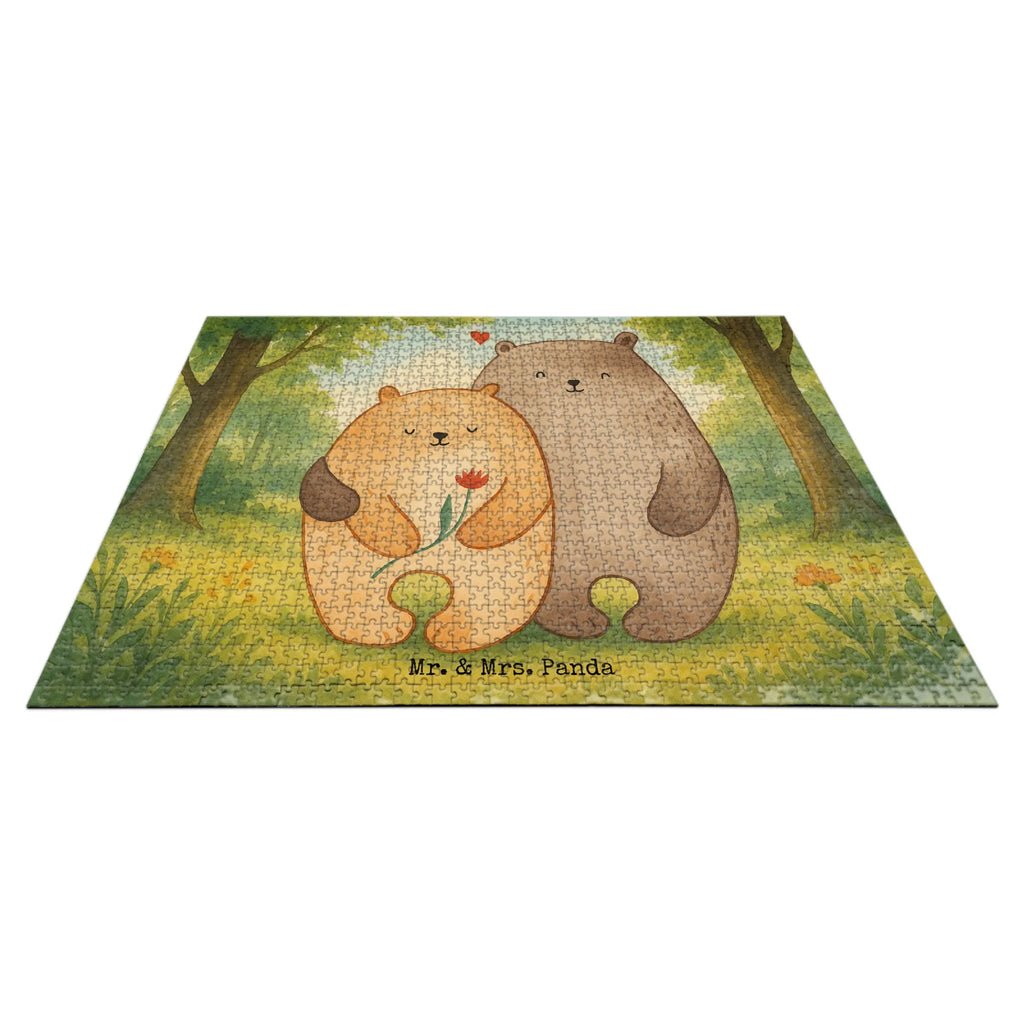 Puzzle Bären Liebe Design Puzzle, Liebe, Partner, Freund, Freundin, Ehemann, Ehefrau, Heiraten, Verlobung, Heiratsantrag, Liebesgeschenk, Jahrestag, Hocheitstag, Verlobt, Hochzeitstag, Liebesbeweis, Geschenk Freundin, Geschenk Hochzeit, Geschenk Freund, Bär, Bären, Bärchen, Verliebt, Verheiratet