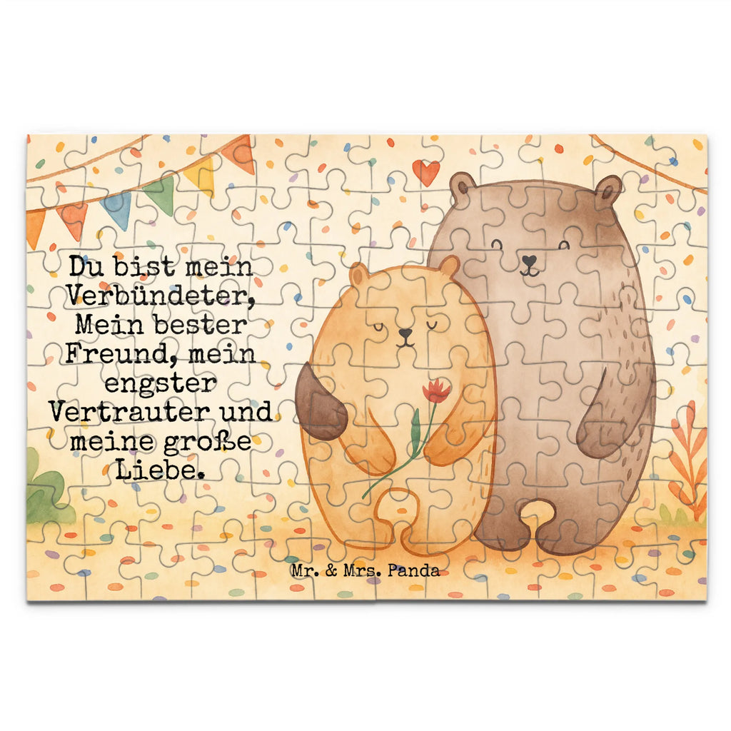 Puzzle Bären Liebe Design Puzzle, Liebe, Partner, Freund, Freundin, Ehemann, Ehefrau, Heiraten, Verlobung, Heiratsantrag, Liebesgeschenk, Jahrestag, Hocheitstag, Verlobt, Hochzeitstag, Liebesbeweis, Geschenk Freundin, Geschenk Hochzeit, Geschenk Freund, Bär, Bären, Bärchen, Verliebt, Verheiratet