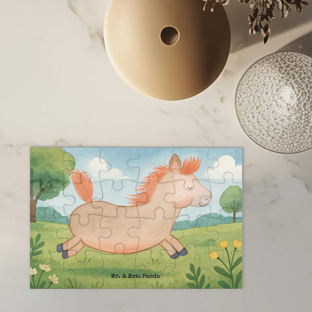 Puzzle Pferd Springen Design Puzzle, Bauernhof, Hoftiere, Landwirt, Landwirtin, Pferd, Pony, Pferde, Stall, Pferdestall, ausreiten, reiten, Pferdebesitzer