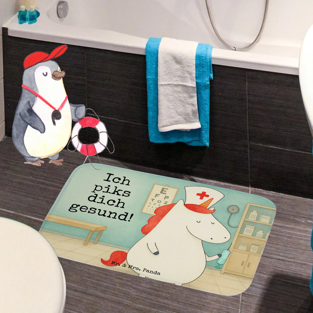 Badematte Einhorn Krankenschwester Design Badematte, Badteppich, Duschvorleger, Badezimmerteppich, Badezimmermatte, Badvorleger, Duschmatte, Duschteppich, Badteppiche, Badgarnitur, Badematten, Teppich Badezimmer, Badezimmermatten, Einhorn, Einhörner, Einhorn Deko, Unicorn, Krankenschwester Geschenk, Krankenpfleger Geschenk, Krankenpflegerin, Krankenschwester Dankeschön, Krankenhaus, Ärztin Geschenk