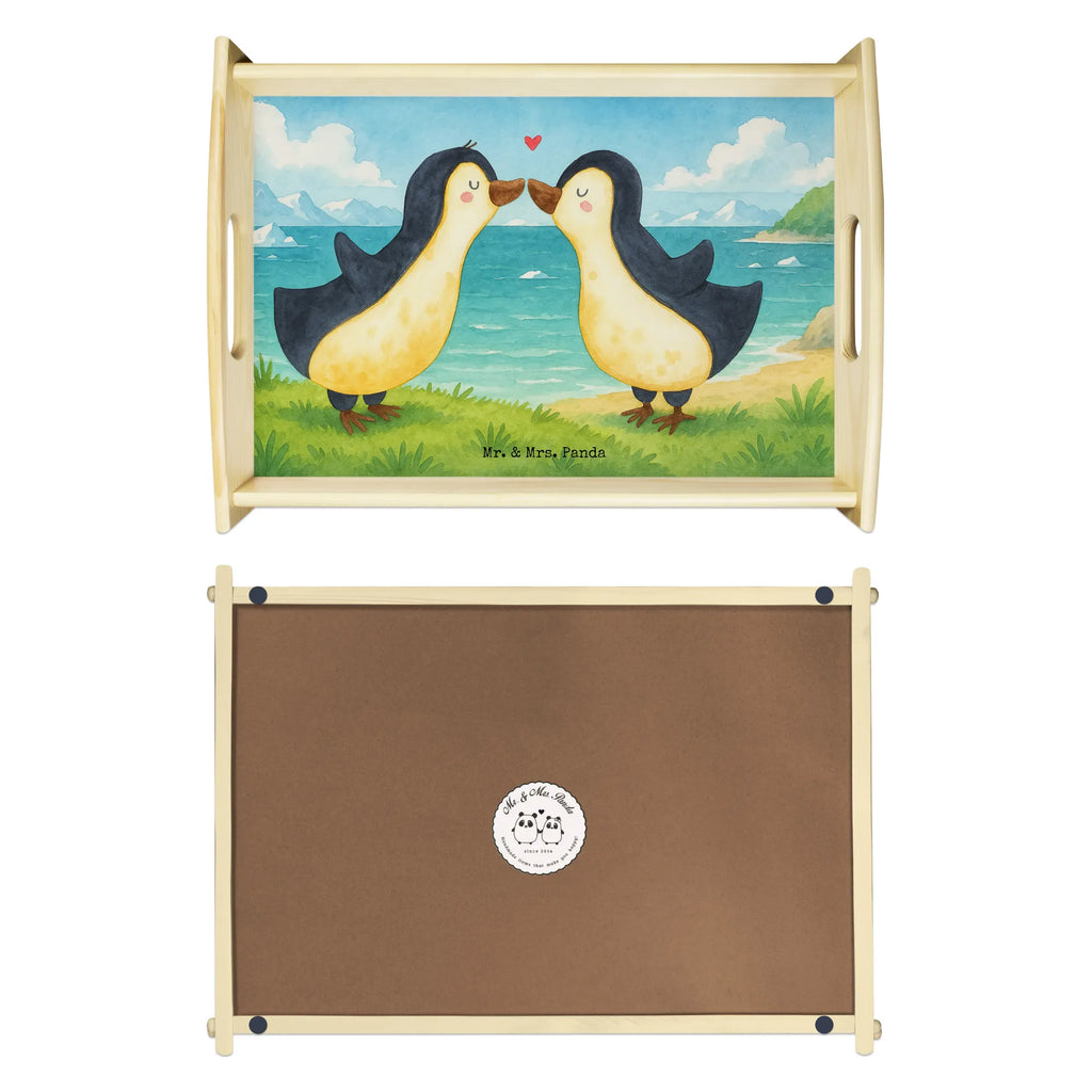 Serviertablett Pinguine Kuss Design Dekotablett, Frühstückstablett, Serviertablett, Holztablett, Tablett, Küchentablett, Liebe, Partner, Freund, Freundin, Ehemann, Ehefrau, Heiraten, Verlobung, Heiratsantrag, Liebesgeschenk, Jahrestag, Hocheitstag, für Ehemann, für Männer, Mitbringsel, Liebesbeweis, Geschenk für Frauen, Hochzeitstag, Valentinstag, Geschenk für Partner, Geschenk für Freundin