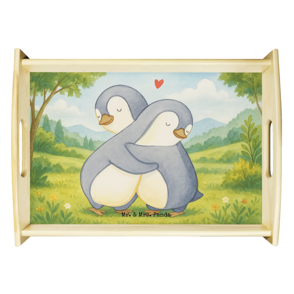 Serving tray penguins Cuddle Design Serviertablett, Tablett, Holztablett, Küchentablett, Dekotablett, Frühstückstablett, Liebe, Partner, Freund, Freundin, Ehemann, Ehefrau, Heiraten, Verlobung, Heiratsantrag, Liebesgeschenk, Jahrestag, Hocheitstag, Valentinstag, Geschenk für Frauen, Hochzeitstag, Mitbringsel, Geschenk für Freundin, Geschenk für Partner, Liebesbeweis, für Männer, für Ehemann