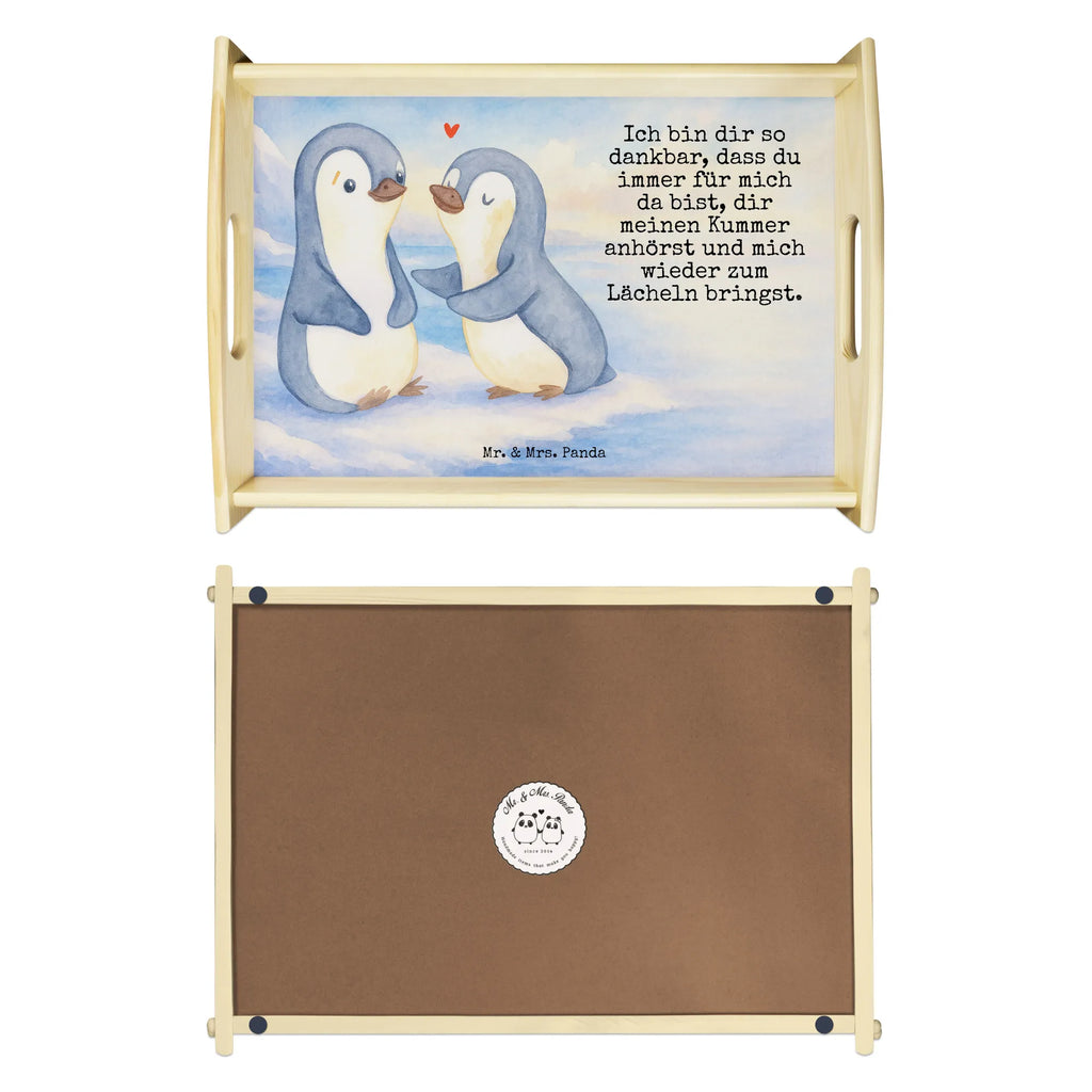 Serviertablett Pinguine trösten Design Holztablett, Küchentablett, Tablett, Frühstückstablett, Dekotablett, Serviertablett, Liebe, Partner, Freund, Freundin, Ehemann, Ehefrau, Heiraten, Verlobung, Heiratsantrag, Liebesgeschenk, Jahrestag, Hocheitstag, Mitbringsel, Hochzeitstag, Geschenk für Freundin, für Ehemann, Geschenk für Partner, Valentinstag, für Männer, Liebesbeweis, Geschenk für Frauen