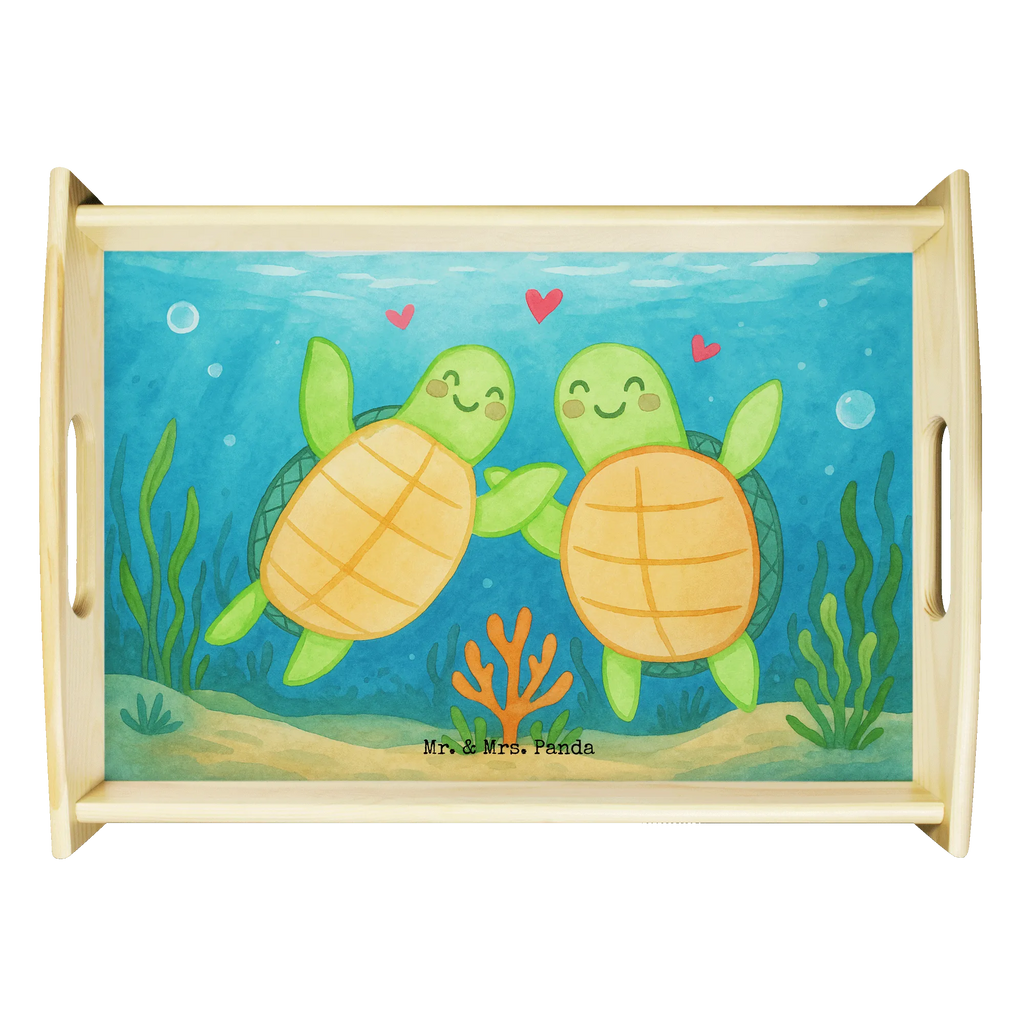 Serviertablett Schildkröten Paar Design Frühstückstablett, Serviertablett, Küchentablett, Dekotablett, Holztablett, Tablett, Liebe, Partner, Freund, Freundin, Ehemann, Ehefrau, Heiraten, Verlobung, Heiratsantrag, Liebesgeschenk, Jahrestag, Hocheitstag, Geschenk für Frauen, für Männer, Valentinstag, Liebesbeweis, Mitbringsel, für Ehemann, Geschenk für Partner, Geschenk für Freundin, Hochzeitstag