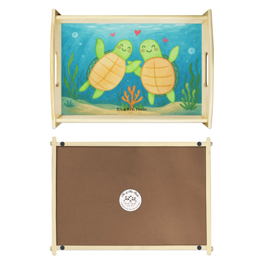 Serviertablett Schildkröten Paar Design Frühstückstablett, Serviertablett, Küchentablett, Dekotablett, Holztablett, Tablett, Liebe, Partner, Freund, Freundin, Ehemann, Ehefrau, Heiraten, Verlobung, Heiratsantrag, Liebesgeschenk, Jahrestag, Hocheitstag, Geschenk für Frauen, für Männer, Valentinstag, Liebesbeweis, Mitbringsel, für Ehemann, Geschenk für Partner, Geschenk für Freundin, Hochzeitstag