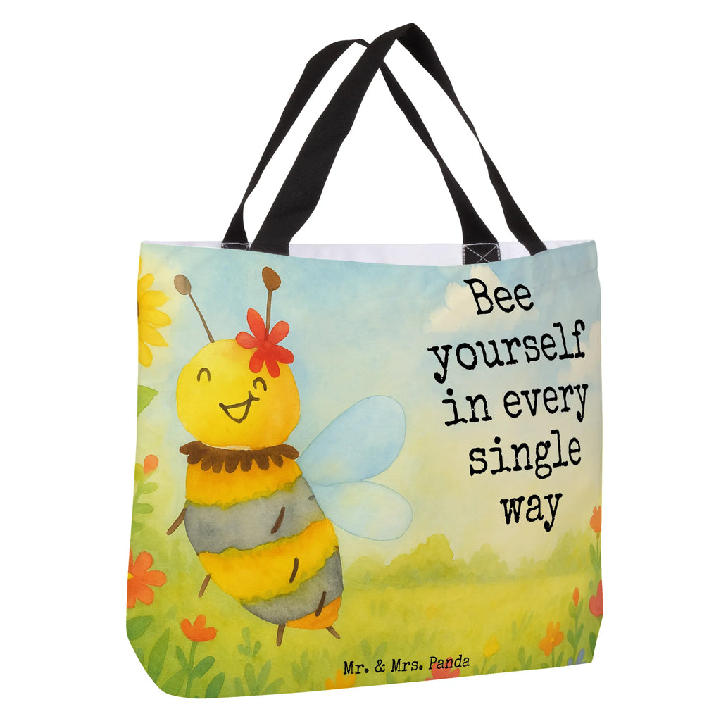Shopper Biene Blume Design Beutel, Einkaufstasche, Tasche, Strandtasche, Einkaufsbeutel, Shopper, Schultasche, Freizeittasche, Tragebeutel, Schulbeutel, Alltagstasche, Biene, Wespe, Hummel