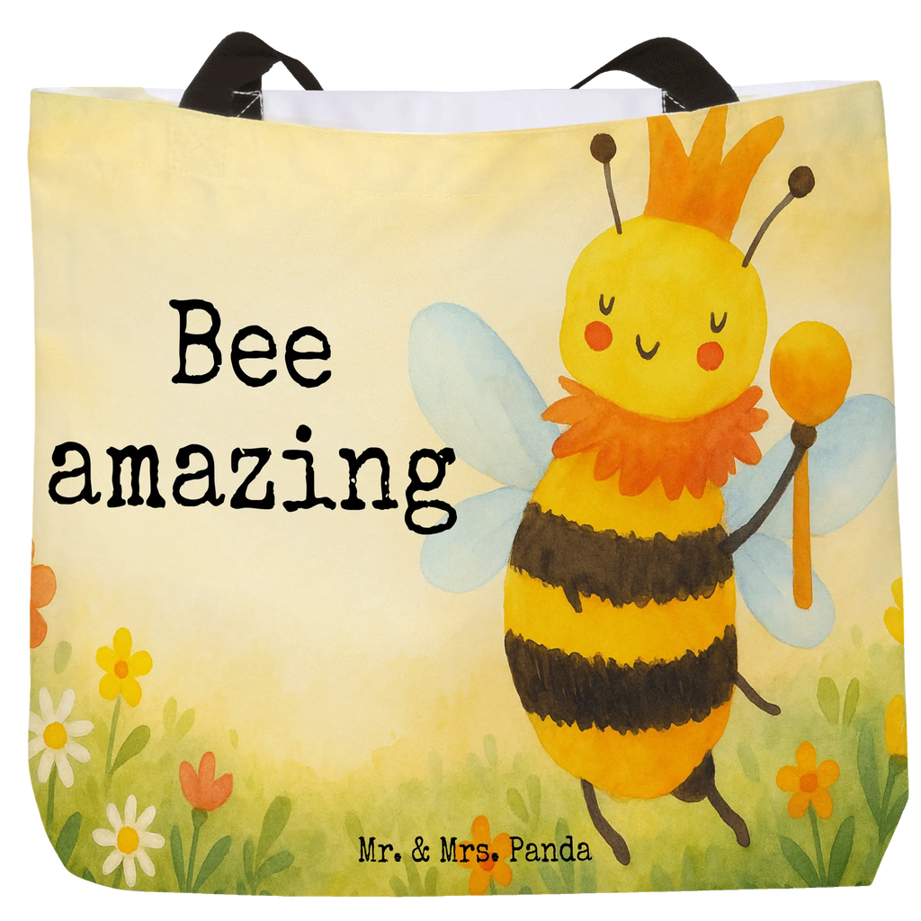 Shopper Biene König Design Beutel, Einkaufstasche, Tasche, Strandtasche, Einkaufsbeutel, Shopper, Schultasche, Freizeittasche, Tragebeutel, Schulbeutel, Alltagstasche, Biene, Wespe, Hummel