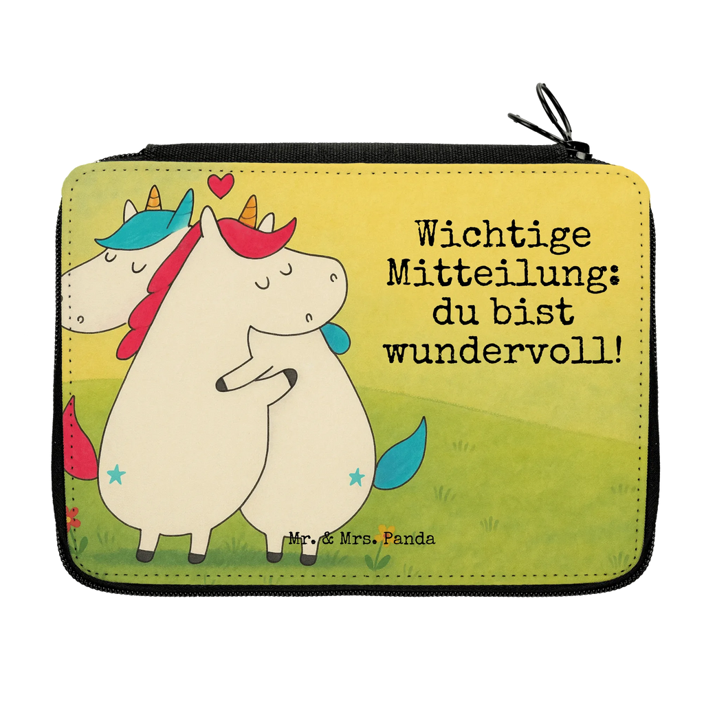 Federmappe Einhorn Mitteilung Design Federmappe, Stiftetasche, Stifte Etui, Schule, Einschulung, Geschenk, Kind, Schüler, Schülerin, Stifterolle, Federmäppchen, Motiv, Grundschule, Federmäppchen bedruckt, Büro Stifte Etui, Bestückte Federmappe, Kinder Federmappe, Federmappe Einschulung, Einhorn, Einhörner, Einhorn Deko, Unicorn, Valentinstag, Valentine, Liebe, Partner, Ehe, lustig, witzig, Spruch