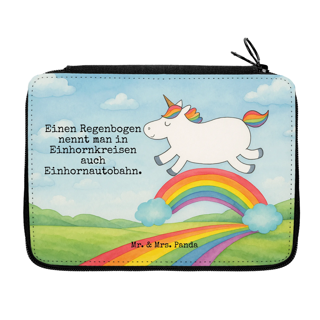 Federmappe Einhorn Regenbogen Design Federmappe, Stiftetasche, Stifte Etui, Schule, Einschulung, Geschenk, Kind, Schüler, Schülerin, Stifterolle, Federmäppchen, Motiv, Grundschule, Federmäppchen bedruckt, Büro Stifte Etui, Bestückte Federmappe, Kinder Federmappe, Federmappe Einschulung, Einhorn, Einhörner, Einhorn Deko, Unicorn, Regenbogen, Glitzer, Einhornpower, Erwachsenwerden, Einhornautobahn