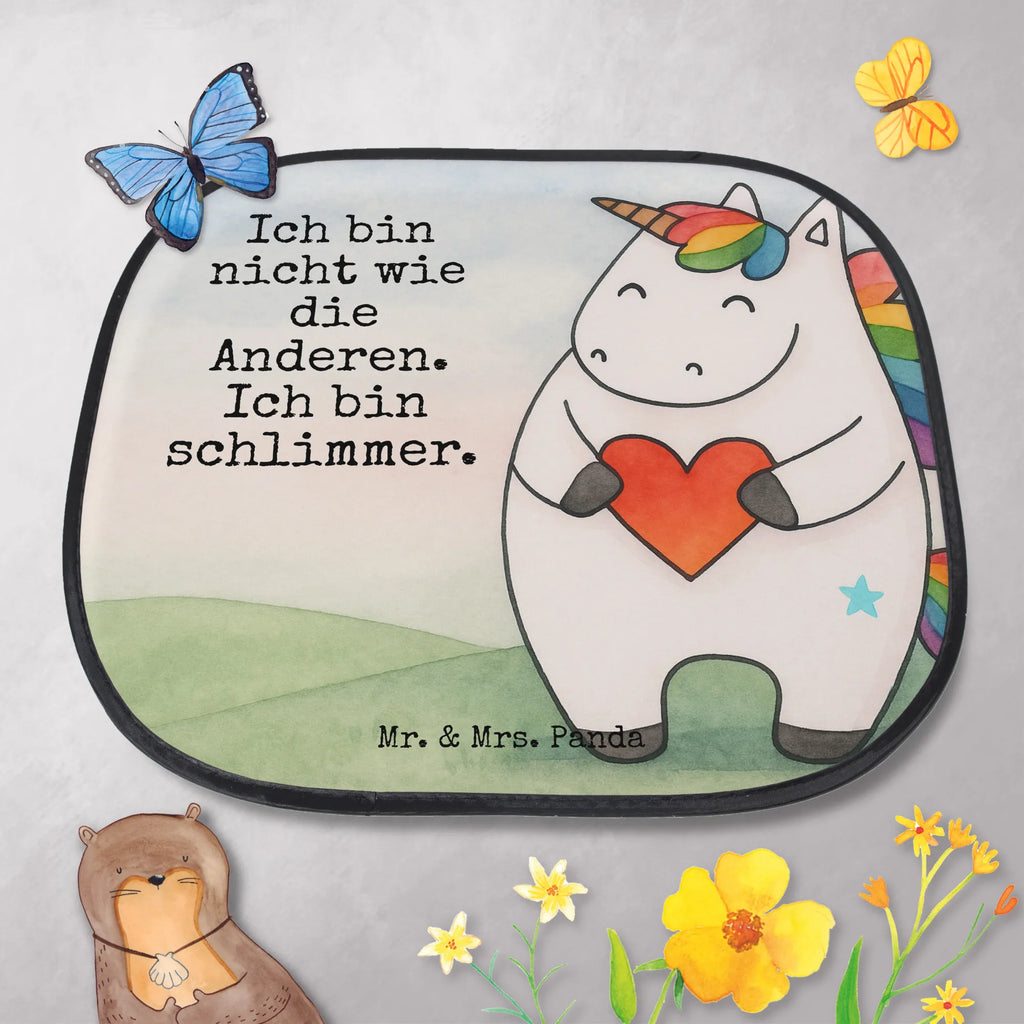 Osłona przeciwsłoneczna do samochodu Jednorożec serce Design Jednorożec, jednorożce, dekoracje jednorożca, jednorożec