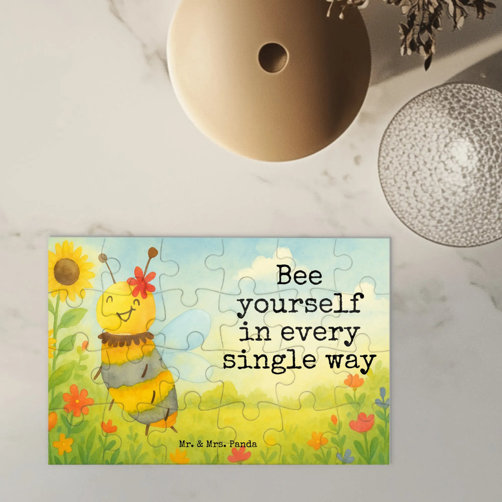 Puzzle bee flower Design Puzzle, Biene, Wespe, Hummel