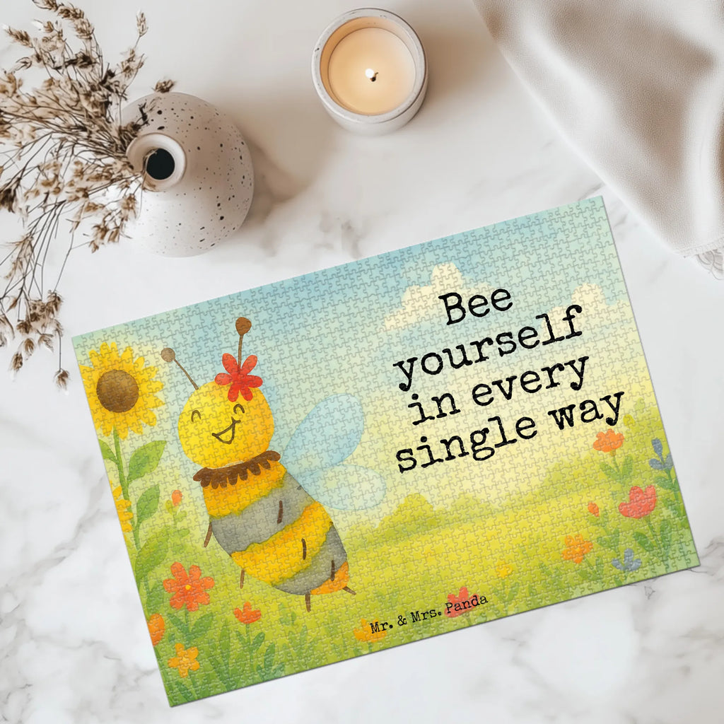 Puzzle bee flower Design Puzzle, Biene, Wespe, Hummel