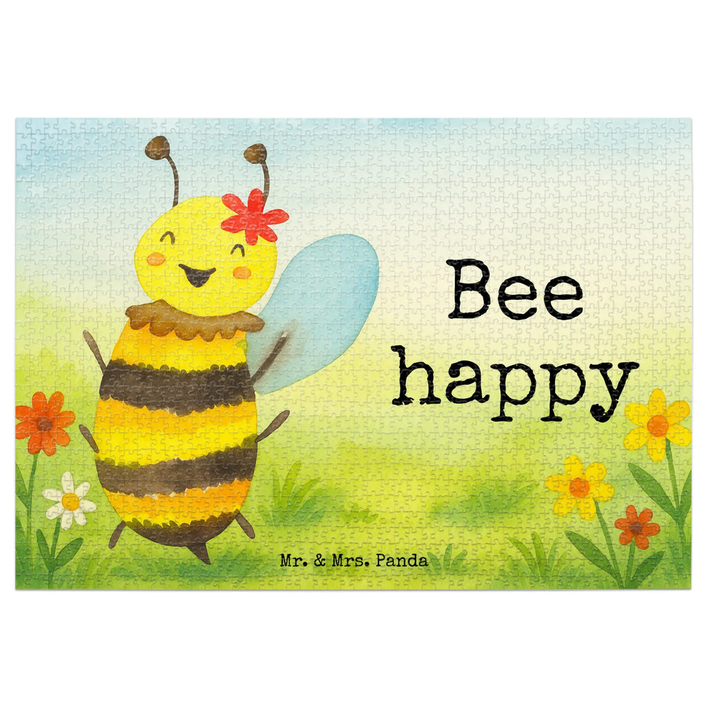 Puzzle bee happy Design Puzzle, Biene, Wespe, Hummel