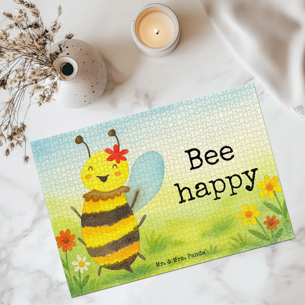 Puzzle bee happy Design Puzzle, Biene, Wespe, Hummel
