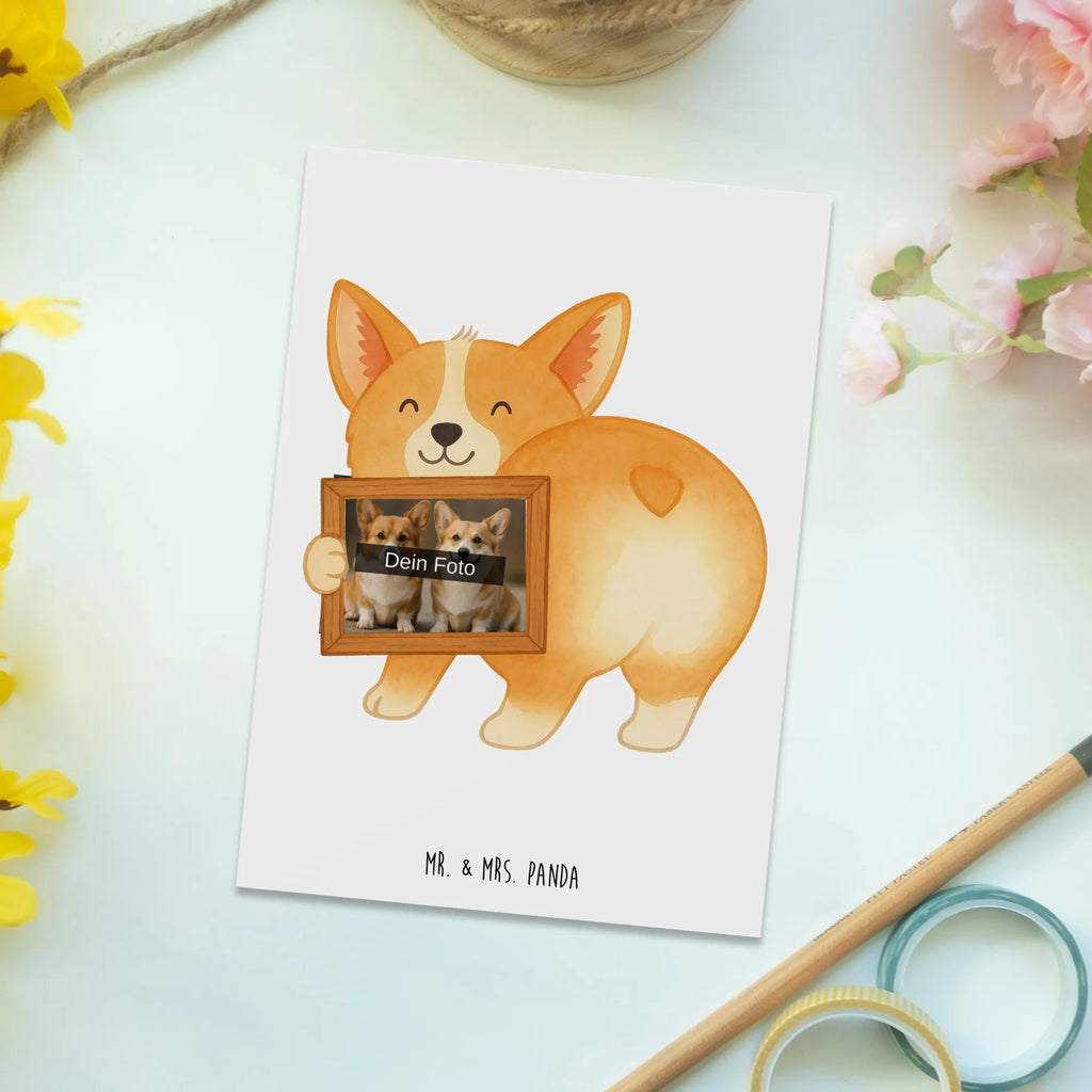 Personalized Photo Postcard corgi buttocks Design Personalisierte Foto Postkarte, Hund, Hundemotiv, Haustier, Hunderasse, Tierliebhaber, Hundebesitzer, Sprüche, Corgie, Hundeliebe, Motivation, Selbstliebe, Spruch
