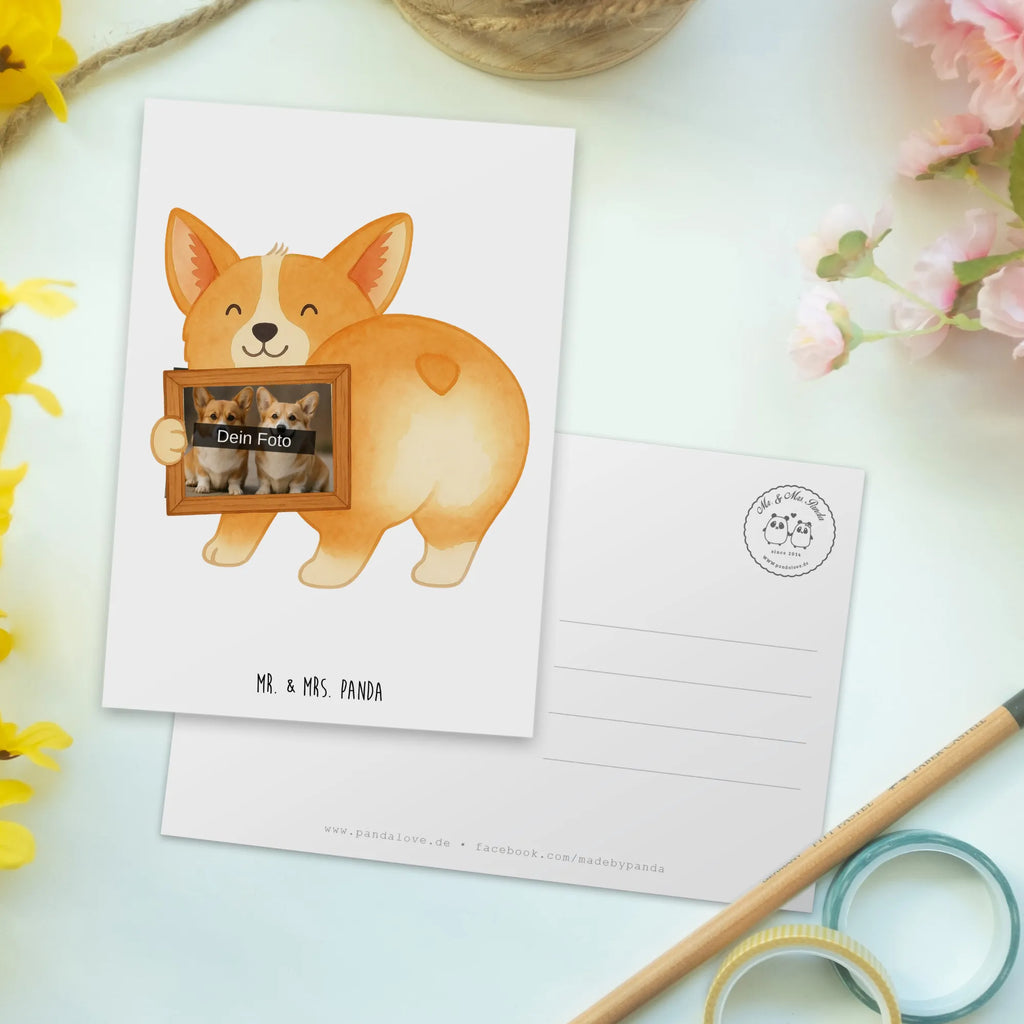 Personalized Photo Postcard corgi buttocks Design Personalisierte Foto Postkarte, Hund, Hundemotiv, Haustier, Hunderasse, Tierliebhaber, Hundebesitzer, Sprüche, Corgie, Hundeliebe, Motivation, Selbstliebe, Spruch