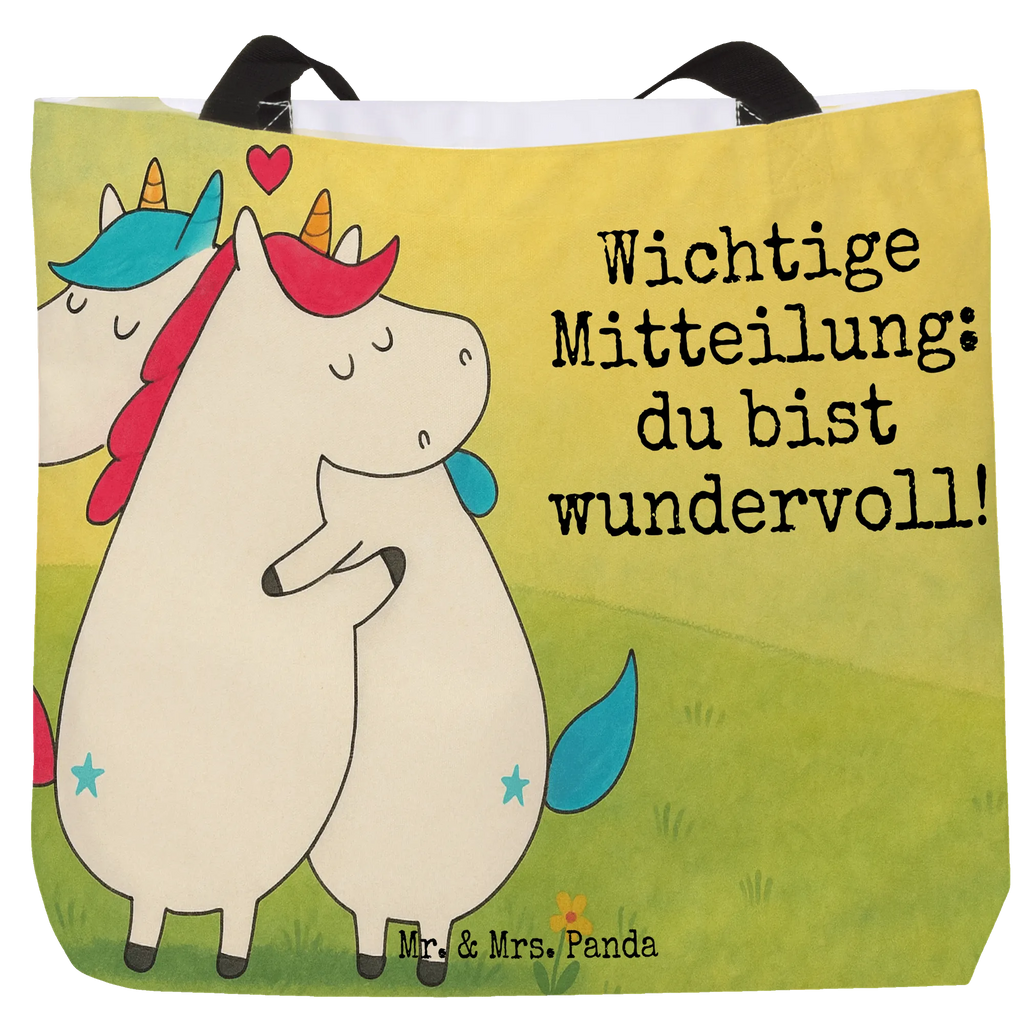 Shopper Einhorn Mitteilung Design Beutel, Einkaufstasche, Tasche, Strandtasche, Einkaufsbeutel, Shopper, Schultasche, Freizeittasche, Tragebeutel, Schulbeutel, Alltagstasche, Einhorn, Einhörner, Einhorn Deko, Unicorn, Valentinstag, Valentine, Liebe, Geschenk, Partner, Ehe, lustig, witzig, Spruch