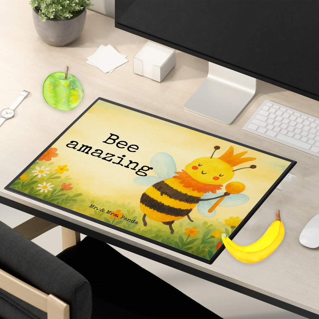 Schreibtischunterlage Biene König Design Schreibunterlage, Schreibtischauflage, Bürobedarf, Büroartikel, Schreibwaren, Schreibtisch Unterlagen, Schreibtischunterlage Groß, Biene, Wespe, Hummel