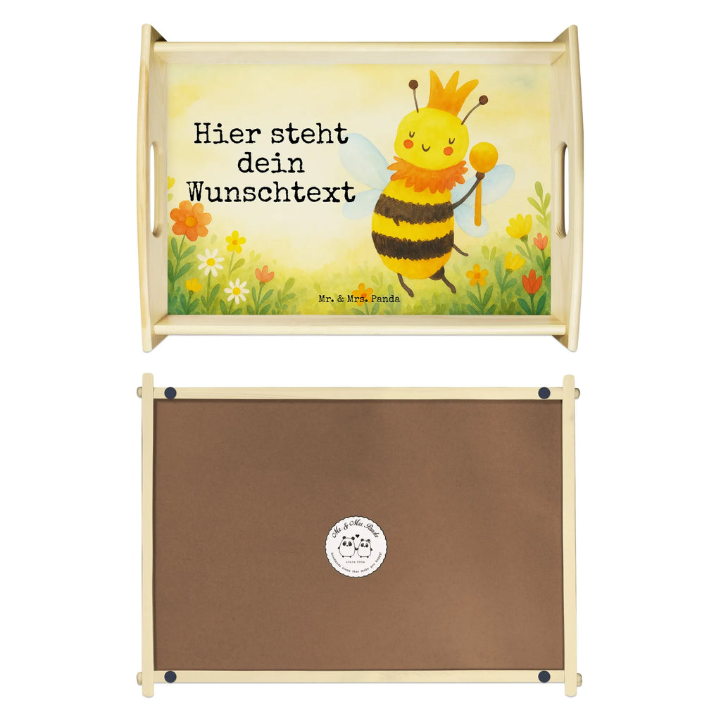 Personalisiertes Serviertablett Biene König Design Personalisiertes Tablett, Personalisiertes Dekotablett, Tablett mit Namen, Serviertablett mit Namen, Personalisiertes Küchentablett, Personalisiertes Holztablett, Personalisiertes Frühstückstablett, Personalisiertes Serviertablett, Biene, Wespe, Hummel
