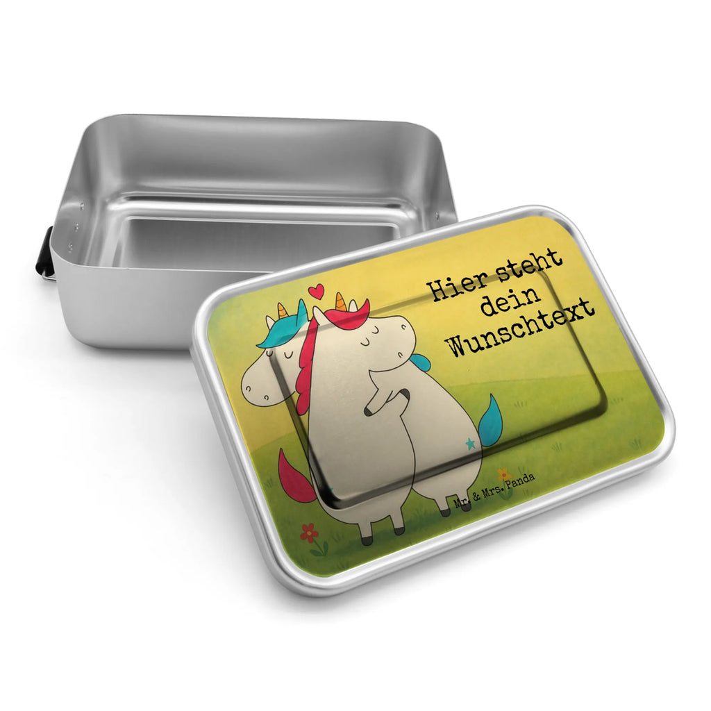 Spersonalizowany metalowy pojemnik na lunch jednorożec Wiadomość Design Kindergarten, Brotbox, Brotbox mit Namen, Brotdose, Geschenk mit Namen, Uni, Schule, Brotdose mit Namen, Einhorn, Einhörner, Einhorn Deko, Unicorn, Liebe, Valentinstag, Geschenk, lustig, witzig, Partner, Spruch, Ehe, Valentine